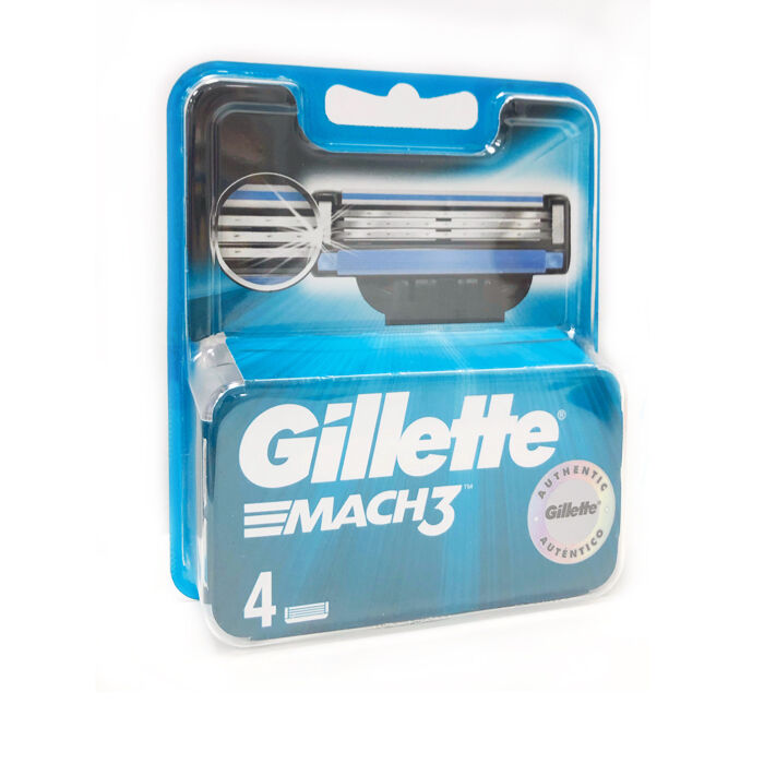 GILLETTE REPUESTOS MACH3 4UDS