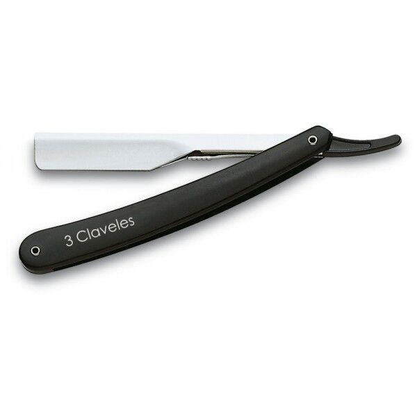 3CLAVELES NAVAJA DE BARBERO HOJA INTERCAMBIABLE 24 CM