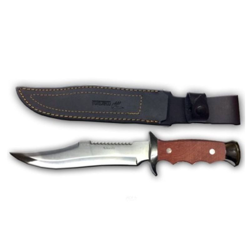 PERALTA CUCHILLO 5172 GRANDE MADERA FUNDA PIEL