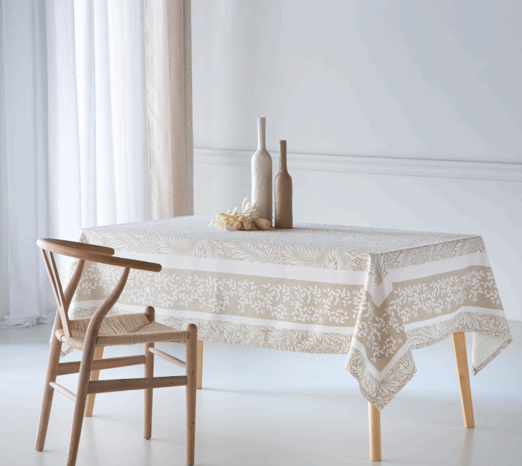 CASTILLA TEXTIL MANTEL ACANTO SARGA ANTIMANCHAS